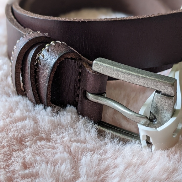 Time and Tru 100% Leather Belt S/M Brown - Picture 3 of 7